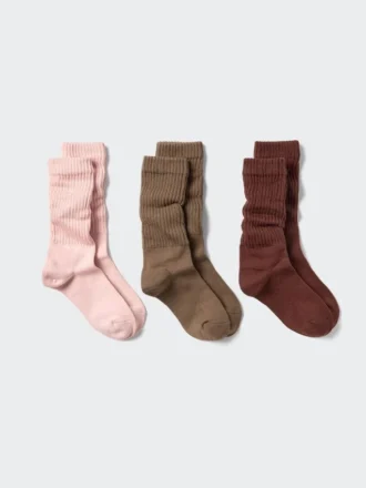 Slouchy-sokker for kvinner | 3 par