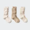 Slouchy-sokker for kvinner | 3 par