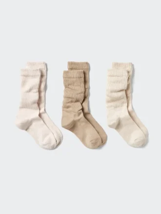 Slouchy-sokker for kvinner | 3 par