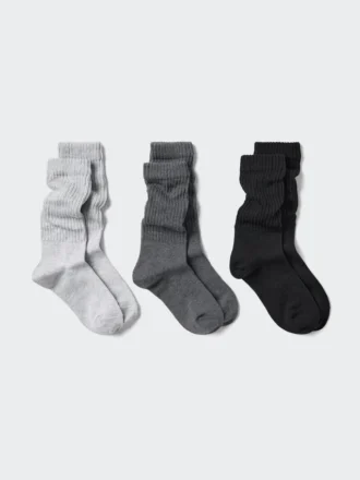 Slouchy-sokker for kvinner | 3 par