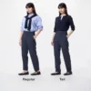 Smart Ankle Pants for kvinner | Nålestripe