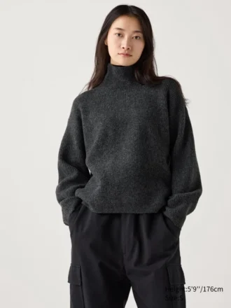 Souffle Yarn-gensere for kvinner | Høy hals