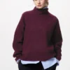 Souffle Yarn-gensere for kvinner | Høy hals