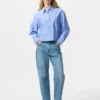 Straight jeans for kvinner