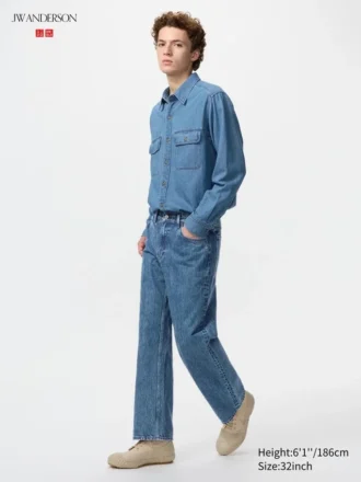 Straight jeans for menn