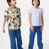 Stretch Easy-bukser for barn | Denim