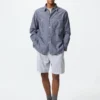 Stretch Easy-shorts for menn | Seersucker | 8″