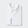 Super Non-Iron Jersey Slim-skjorte for menn | Vanlig krage | Stripet