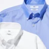 Super Non-Iron Slim-skjorte for menn | Knappekrage
