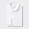 Super Non-Iron Slim-skjorte for menn | Spredt krage