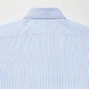 Super Non-Iron Slim-skjorte for menn | Spredt krage | Stripet