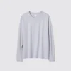 Supima Cotton-T-skjorte for kvinner | Langermede trøyer