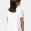 T-skjorte med puffer-ermer for barn | Broderi