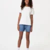 T-skjorte med puffer-ermer for barn | Shirring