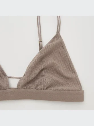 Trådløs Bh-er for kvinner (Mesh Triangle)