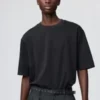 Unisex AIRism bomulls-T-skjorte i oversized-modell | Halv ermer