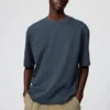 Unisex AIRism bomulls-T-skjorte i oversized-modell | Halv ermer