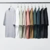 Unisex AIRism bomulls-T-skjorte i oversized-modell | Halv ermer