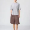 Unisex AIRism bomulls-T-skjorte i oversized-modell | Halv ermer