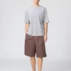Unisex AIRism bomulls-T-skjorte i oversized-modell | Halv ermer