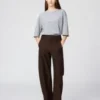 Unisex AIRism bomulls-T-skjorte i oversized-modell | Halv ermer