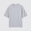 Unisex AIRism bomulls-T-skjorte i oversized-modell | Halv ermer