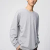 Unisex AIRism bomulls-T-skjorte | Langermede trøyer