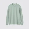 Unisex AIRism bomulls-T-skjorte | Langermede trøyer
