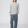 Unisex AIRism bomulls-T-skjorte med striper
