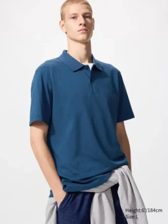 Unisex AIRism bomullspiké-pologensere