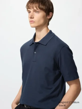 Unisex AIRism bomullspiké-pologensere