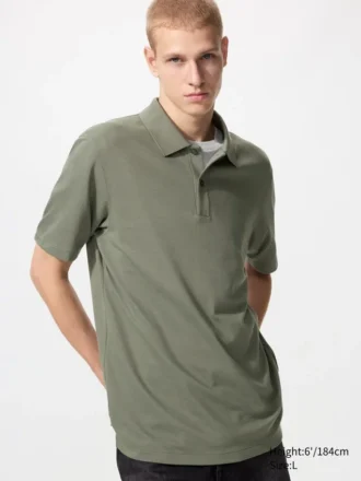 Unisex AIRism bomullspiké-pologensere