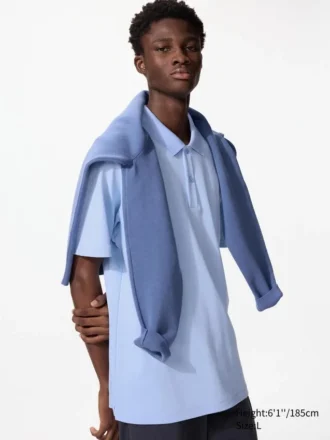 Unisex AIRism bomullspiké-pologensere