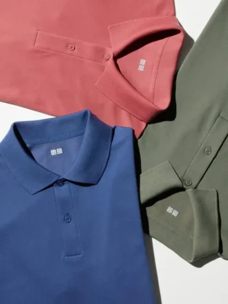 Unisex AIRism bomullspiké-pologensere