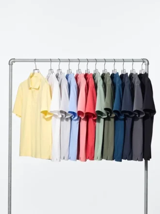 Unisex AIRism bomullspiké-pologensere