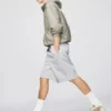 Unisex brede joggeshorts