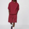 Unisex brede joggeshorts