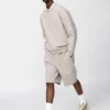Unisex brede joggeshorts