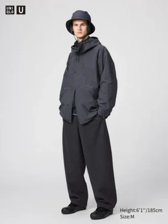 Unisex børstede, vide Joggebukser