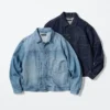 Unisex denim-truckerjakke