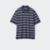 Unisex Dry Pique stripete pologensere | Bred stripe