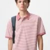 Unisex Dry Pique stripete pologensere | Smale striper