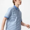 Unisex Dry Pique stripete pologensere | Smale striper Unisex Dry Pique stripete pologensere | Smale striper