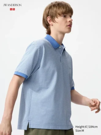 Unisex Dry Pique stripete pologensere | Smale striper