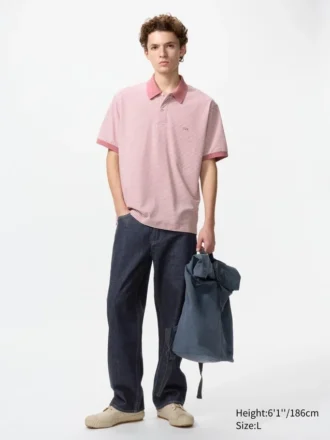 Unisex Dry Pique stripete pologensere | Smale striper