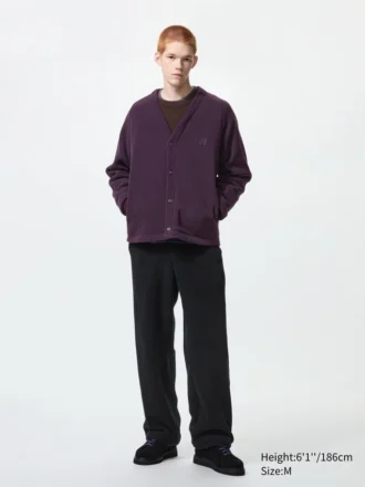 Unisex fleece-cardigan