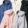 Unisex-gensere med halv glidelås
