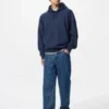 Unisex-gensere med hette