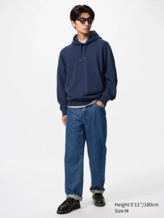 Unisex-gensere med hette