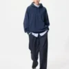Unisex-gensere med hette